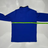 Polo By Ralph Lauren 1/4 Zip - Small Blue Cotton