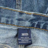 Unbranded Cargo Carpenter Jeans - 34W 29L Blue Cotton