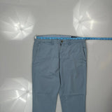 Polo By Ralph Lauren Chinos - 36W 29L Blue Cotton