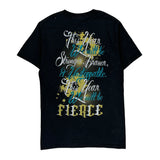 Jerzees T-Shirt - Small Black Cotton Blend