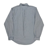 Ralph Lauren Striped Shirt - Large Blue Cotton