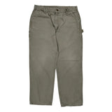 Carhartt Carpenter Trousers - 36W 32L Grey Cotton