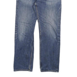 CARHARTT Mens Regular Fit Blue Denim Jeans W32 L29 Casual Cotton Blend Zip