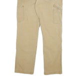 CARHARTT Mens Cotton Blend Beige Relaxed Straight Trousers W32 L29 Workwear
