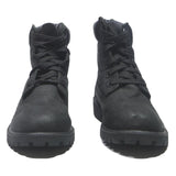 TIMBERLAND Boys Leather Black Ankle Boots UK 6 Durable Casual Outdoor