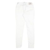 TRUE RELIGION Womens Slim White Jeans Denim W27 L30 Stylish Comfort Zip Closure
