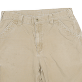 CARHARTT Mens Shorts Beige Casual XL W32 Cotton Blend Workwear Utility