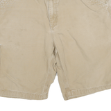CARHARTT Mens Shorts Beige Casual XL W32 Cotton Blend Workwear Utility