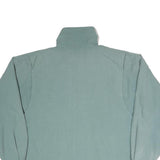 Mens Blue Jacket L Polyester Blend Zip Plain Casual Lightweight Windproof