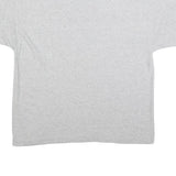 CHAMPION Mens Grey Graphic T-Shirt XL Short Sleeve Crew Neck Cotton Comfort