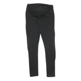 ADIDAS Womens Joggers Black XS W24 L27 Slim Tapered Polyester Blend Activewear