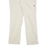 COLUMBIA Womens Regular Beige Zip Trousers W34 L32 Casual Outdoor Lightweight