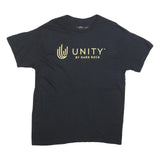 HARD ROCK CAFE Mens Black Unity Graphic T-Shirt L Short Sleeve Crew Neck Cotton