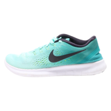 NIKE Free RN Sneaker Trainers Blue Synthetic Womens UK 4.5