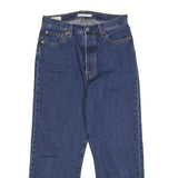 LEVI'S Big E Womens Jeans Blue Loose Straight Denim Raw W29 L26 Vintage Style