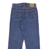 LEVI'S Big E Womens Jeans Blue Loose Straight Denim Raw W29 L26 Vintage Style