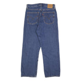 LEVI'S Big E Womens Jeans Blue Loose Straight Denim Raw W29 L26 Vintage Style