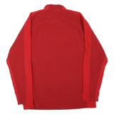 THE NORTH FACE Mens Red Jacket 2XL Polyester Blend Zip Outdoor Casual