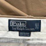 Polo By Ralph Lauren Chinos - 34W 32L Khaki Cotton