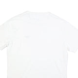 BARBOUR Mens White Graphic T-Shirt XL Short Sleeve Crew Neck Cotton Casual