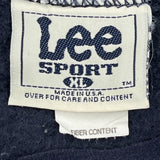Fighting Illini Lee Sport College Sweatshirt - XL Navy Cotton