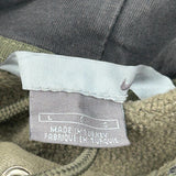 Nike Hoodie - Large Khaki Cotton