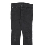LEVI'S 510 Mens Jeans Black Slim Skinny Denim W31 L29 Stretch Cotton Blend