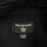 True Religion Short Sleeve Shirt - 2XL Black Cotton