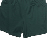 NIKE Mens Green Sports Shorts L W30 Polyester Athletic Casual Gym