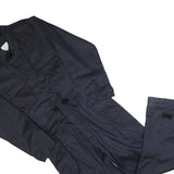 TULLAHOMA Mens Black Cotton Blend Loose Dungarees L W38 L32 Workwear Pockets