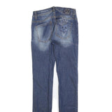 PHILIPP PLEIN Womens Jeans Blue Slim Skinny Denim Medium W26 L32 Fashion