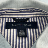 Tommy Hilfiger Polo Shirt - Large Blue Cotton