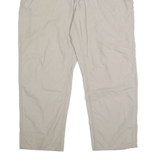 CARHARTT Mens Cotton Beige Relaxed Straight Trousers W42 L32 Workwear Casual
