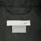 Nike Windbreaker - Large Black Polyester