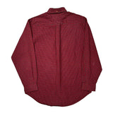 Tommy Hilfiger Checked Shirt - Medium Red Cotton
