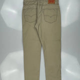 Levis Trousers - 32W 31L Khaki Cotton