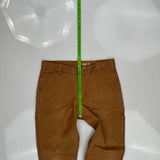 Carhartt Double Knee Carpenter Pants - 33W 32L Brown Cotton