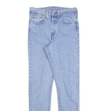 LEVI'S 501S BIG E Womens Slim Skinny Denim Light Blue W26 L32 Retro Vintage