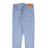 LEVI'S 501S BIG E Womens Slim Skinny Denim Light Blue W26 L32 Retro Vintage