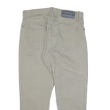 CALVIN KLEIN JEANS Mens Regular Fit Beige Cotton Blend Trousers W32 L26 Casual