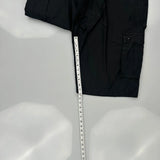 Levis Cargo Shorts - 37W 12L Black Cotton
