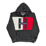 Hilfiger Tommy Hilfiger Spellout Hoodie - XL Black Cotton