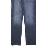 CHAPS Mens Slim Jeans Blue Denim W32 L32 Zip Classic Plain Cotton