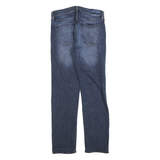 CHAPS Mens Slim Jeans Blue Denim W32 L32 Zip Classic Plain Cotton