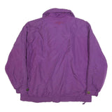 OBERMEYER Womens Purple Nylon Jacket S Casual Zip Up Lightweight Outdoor