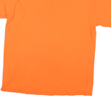 NFL Mens Orange Denver Broncos Football Graphic T-Shirt L Short Sleeve Crew Neck