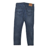 LEVI'S 512 Tapered Mens Jeans Blue Slim Denim Medium W31 L27 Classic Zip Fit