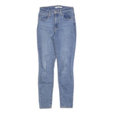 LEVI'S 721 Womens Jeans Blue Slim Skinny Denim Light W26 L26 Stylish Comfort