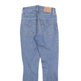 LEVI'S 721 Womens Jeans Blue Slim Skinny Denim Light W26 L26 Stylish Comfort