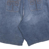 ANTLER Mens Denim Blue Casual Cotton Blend M W32 Shorts Stylish Fit